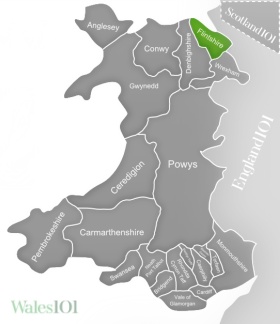 Counties of Wales - Flintshire  Wales