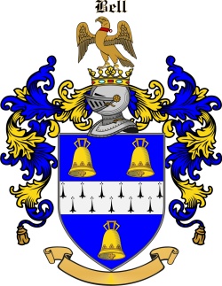 Bell family crest Bell family crest