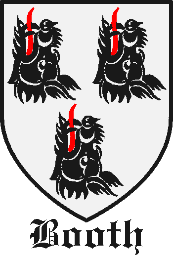 Booth family crest Booth family crest