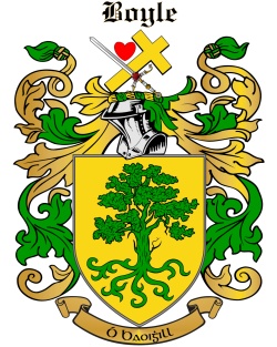 O'BOYLE family crest