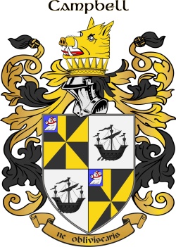 Cambell family crest