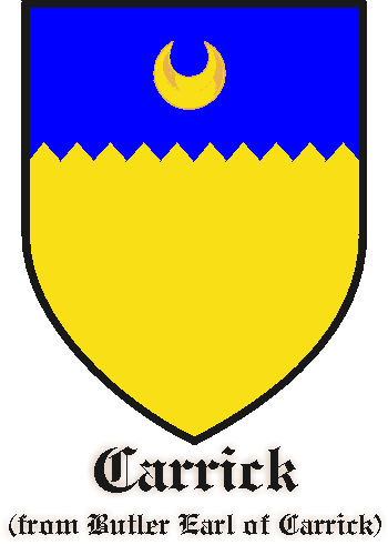 Carrick family crest