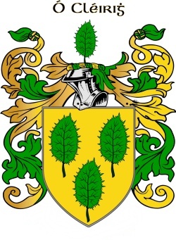 CLERY family crest