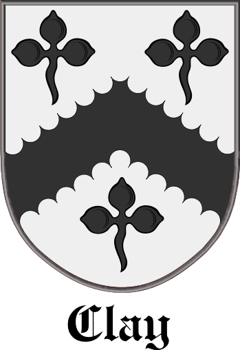 CLAY family crest