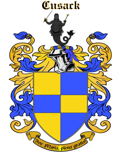CUSACK family crest