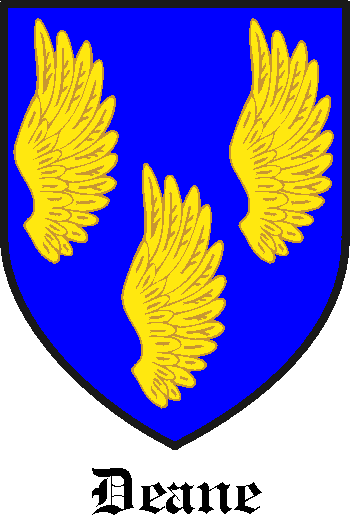 DEANE family crest DEANE family crest