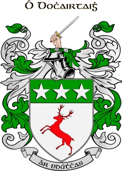 Doughty family crest