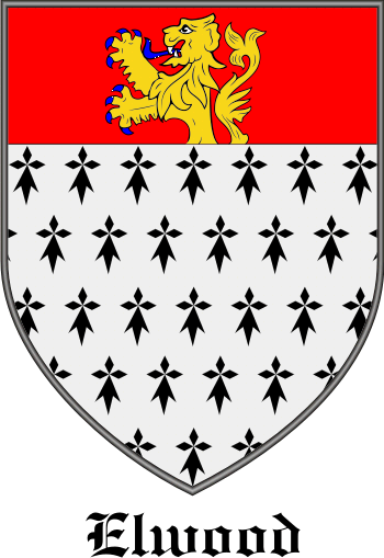ELWOOD family crest ELWOOD family crest