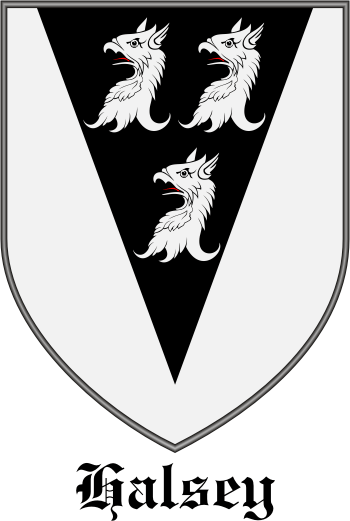 halsey family crest