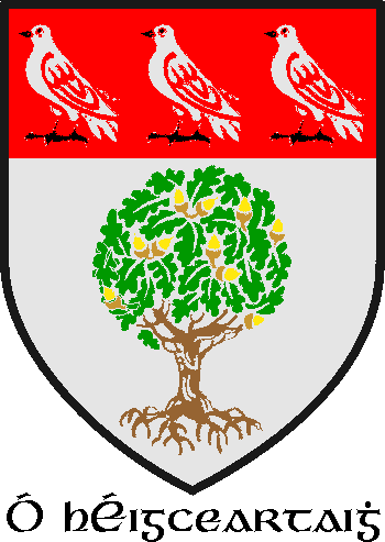 Hegarty family crest Hegarty family crest