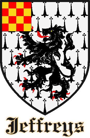JEFFRIES family crest JEFFRIES family crest