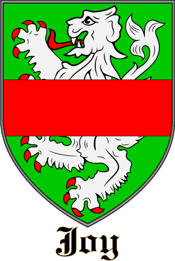 JOY family crest