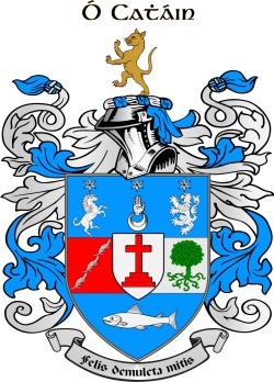 Keene family crest