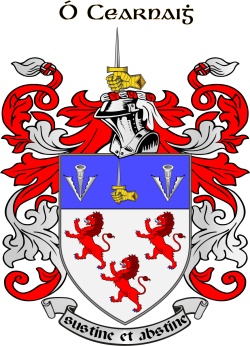 KEARNEY family crest KEARNEY family crest