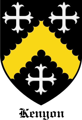 Kenyon family crest Kenyon family crest
