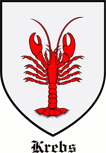 KREBS family crest KREBS family crest