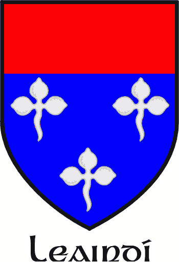 Landy family crest Landy family crest