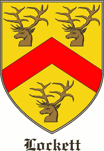 LOCKETT family crest