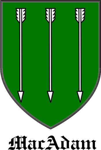 Adam family crest Adam family crest