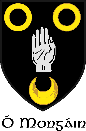 Mangan family crest