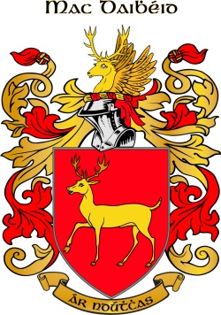 MCDAVID family crest