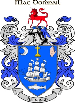 MCDONNELL family crest MCDONNELL family crest