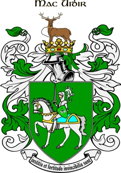 MCGUIRE family crest MCGUIRE family crest