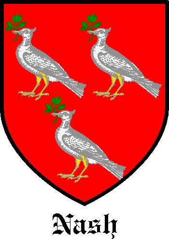 NASH family crest NASH family crest