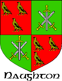 NAUGHTON family crest