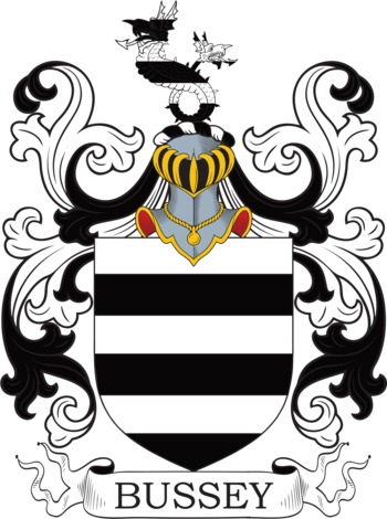 BUSSEY family crest BUSSEY family crest
