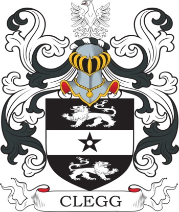 CLEGG family crest