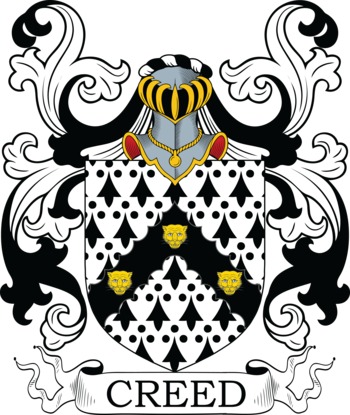 CREED family crest CREED family crest