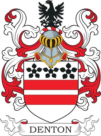 Denton family crest