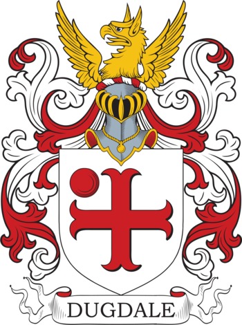Dugdale family crest Dugdale family crest