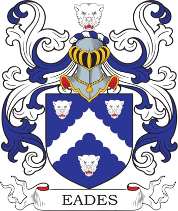 EADES family crest EADES family crest