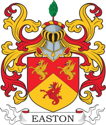 EASTON family crest EASTON family crest