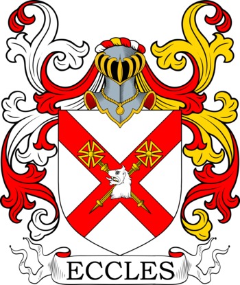 Eccles family crest