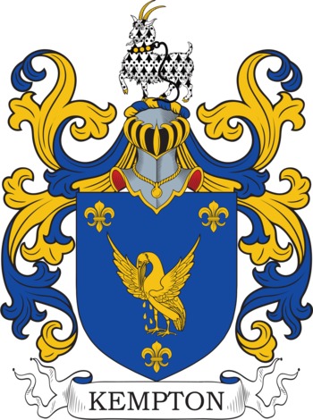 Kempton family crest