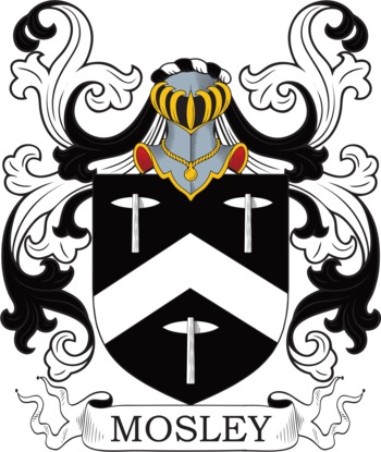 Mosley family crest Mosley family crest