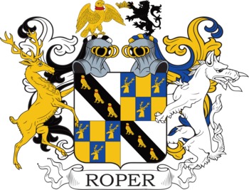 Roper family crest