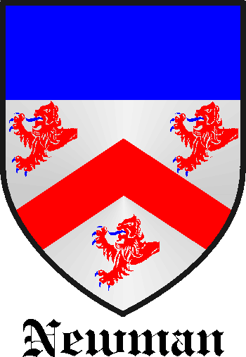 Newman family crest Newman family crest
