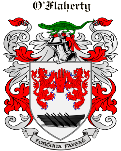 O'FLAHERTY family crest O'FLAHERTY family crest