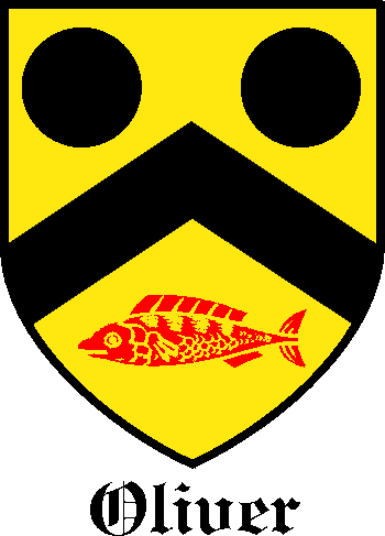 OLIVER family crest OLIVER family crest