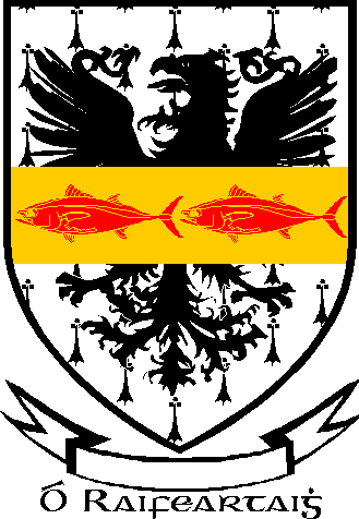 RAFFERTY family crest RAFFERTY family crest