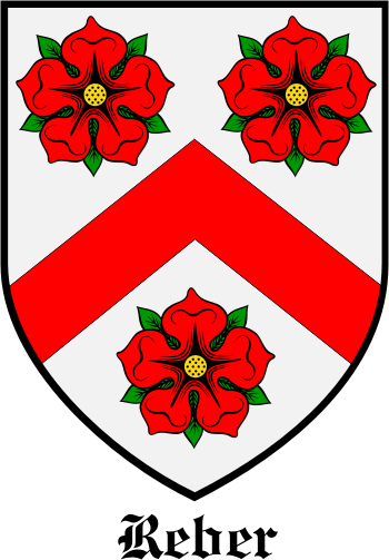 Reber family crest Reber family crest