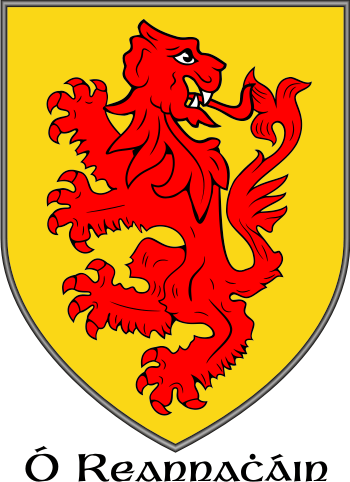 Renehan family crest Renehan family crest