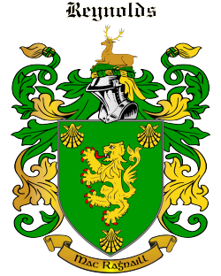 REYNOLDS family crest