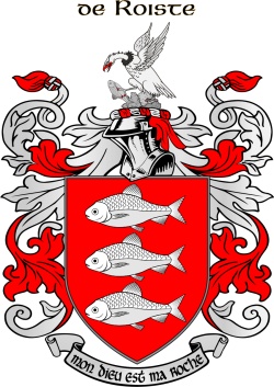 Roach family crest