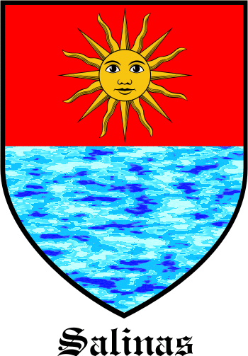 SALINAS family crest SALINAS family crest