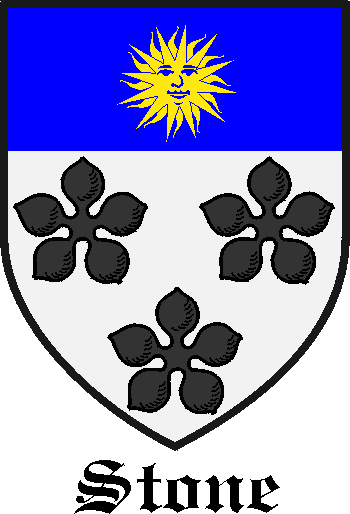 Stone family crest Stone family crest